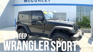 2015 Jeep Wrangler Sport