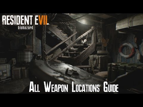 Resident Evil 7 - All Weapon and Upgrade Locations Video Guide