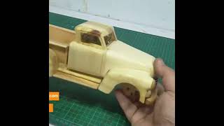 Making Chevy 1951 out of wood #shorts