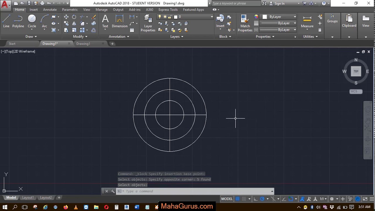 Editing Blocks Definition In Block Editor In Autocad Tutorial YouTube