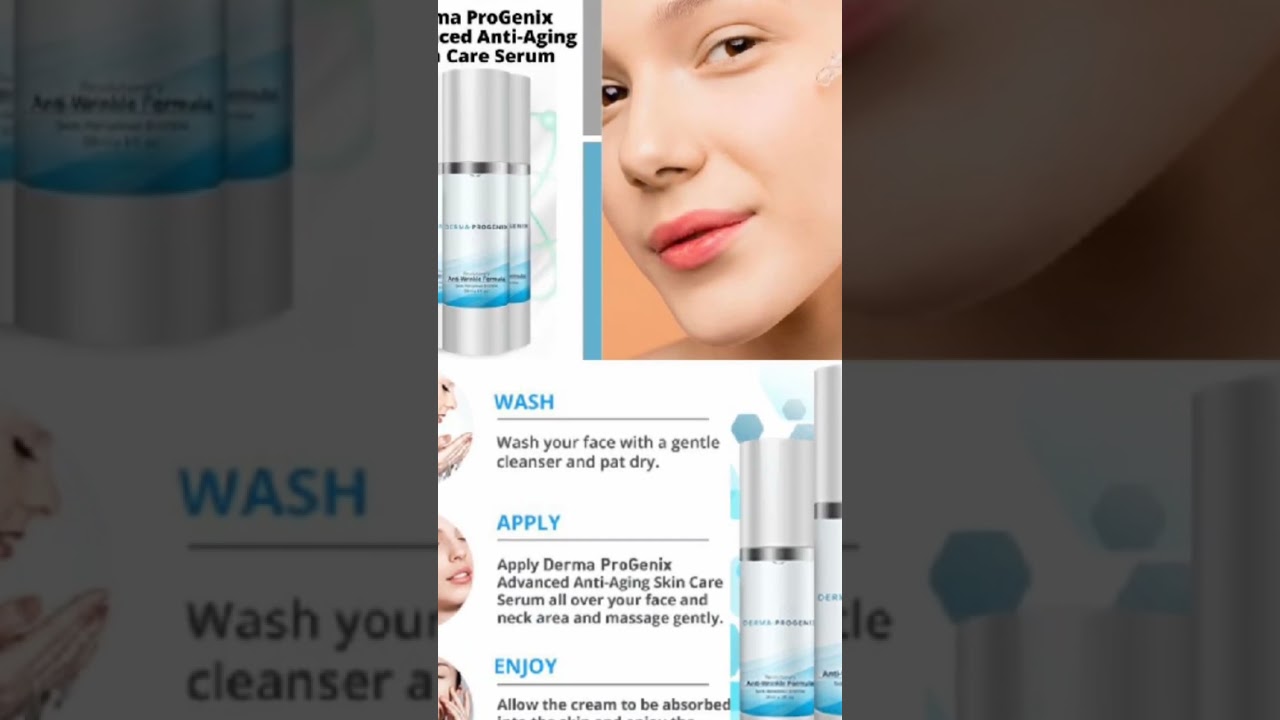 Derma ProGenix Advanced Anti-Aging Skin Serum: Rejuvenate Your Skin with Powerful#skincare