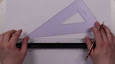 Set Square Introduction - 30/60/90 & 45 Degrees