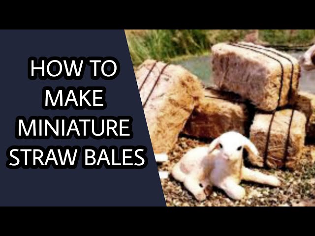 Mini Straw Bales 