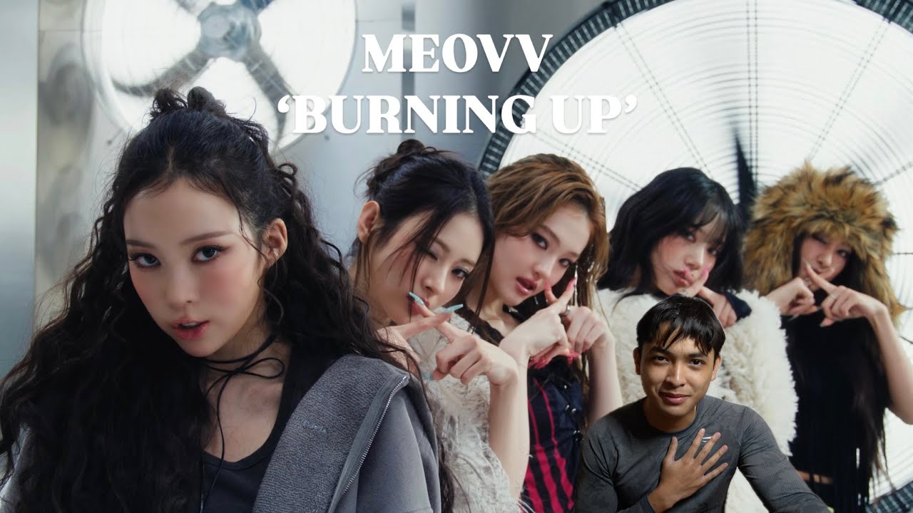MEOVV(미야오) - ‘BURNING UP’ M/V REACTION