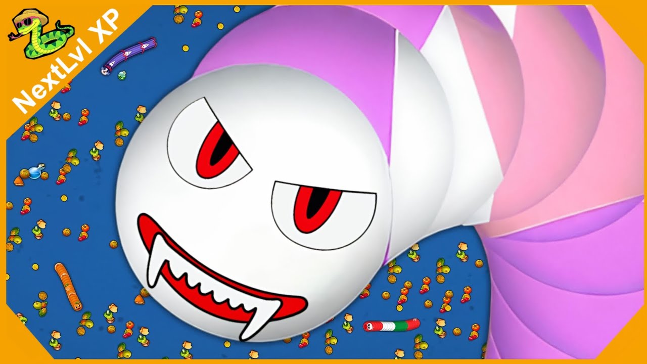 🐍WORMSZONE.IO | Giant Slither Snake Top 01 🏆 | Epic Worms Zone Biggest Snake Gameplay! | nextlvlxp10