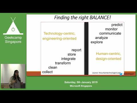 When life gives you Orange, make data speak volumes! - GeekCampSG 2019