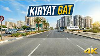 Driving in Kiryat Gat, Israel | 2026 City Driving Tour