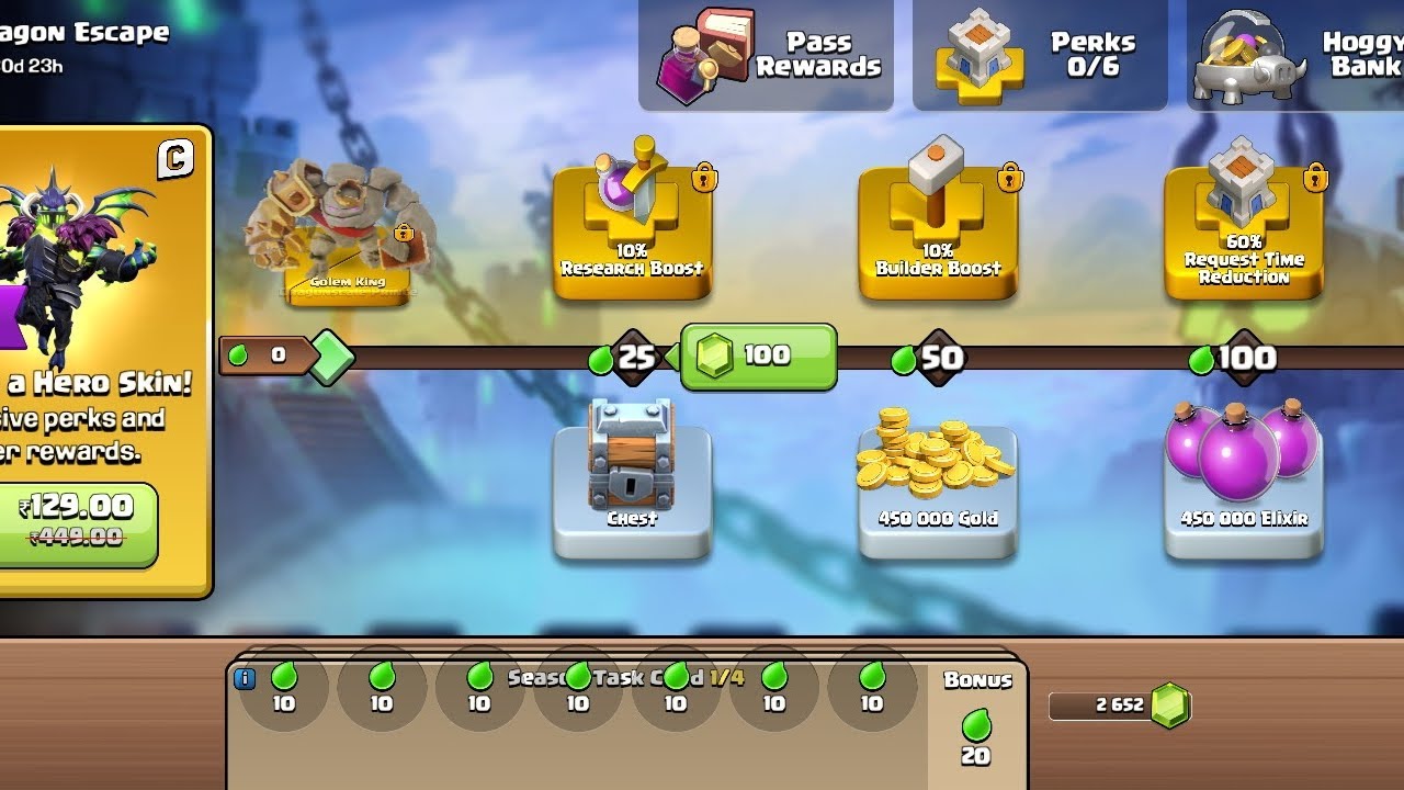 New season All rewards and skins review | Class of clans  May 1 2026