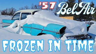 LOST BUT NOT FORGOTTEN - 1957 Chevrolet Bel Air Comes Out Of Cold Storage