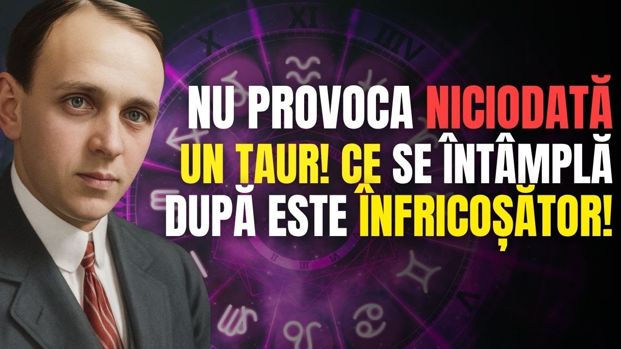REVELAȚIE ȘOCANTĂ: De ce TAURUL este cel mai PERICULOS semn al Zodiacului? | Edgar Cayce!
