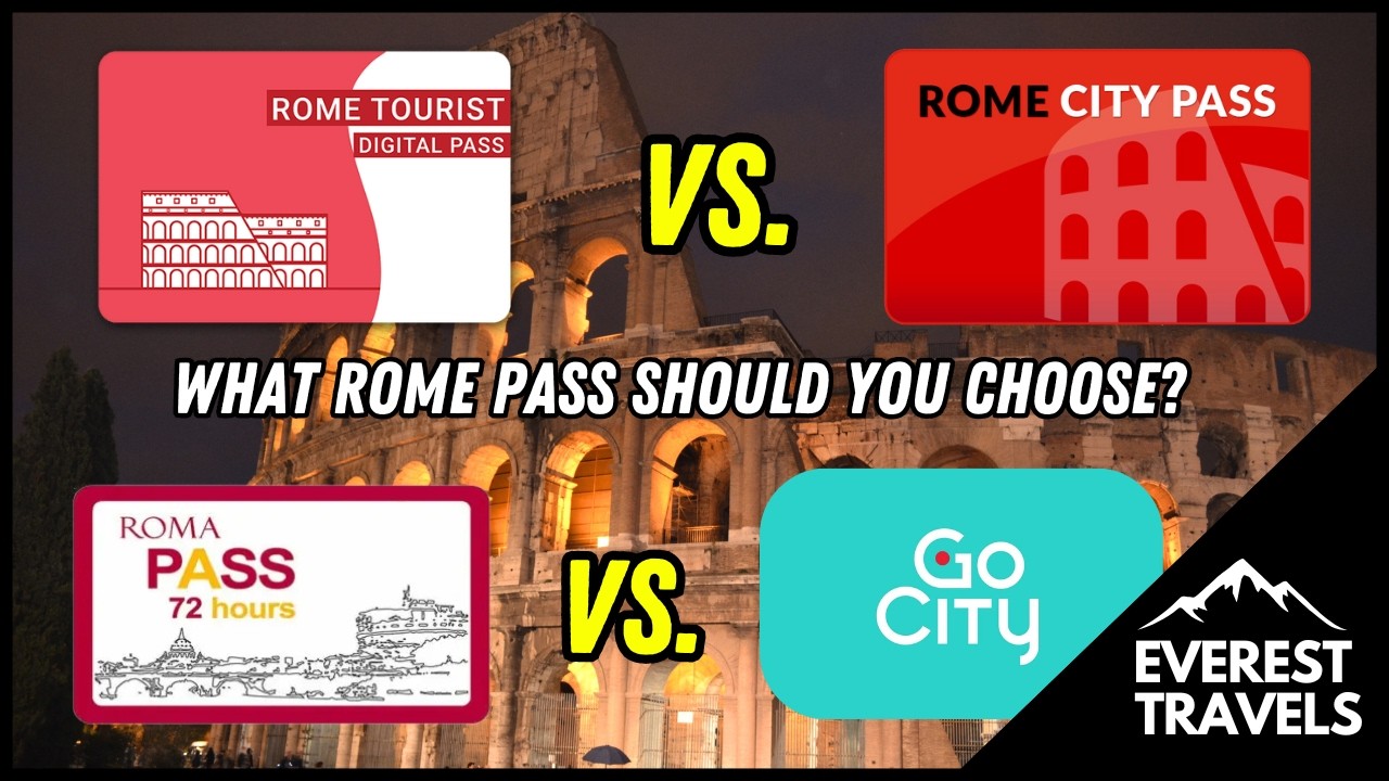What Is The Best Attraction Pass In Rome? | Roma Pass vs. Rome City Pass vs. Rome Tourist Card
