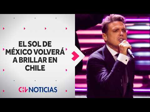 Luis Miguel's return to Chile confirmed for 2027 with a new world tour - CHV Noticias