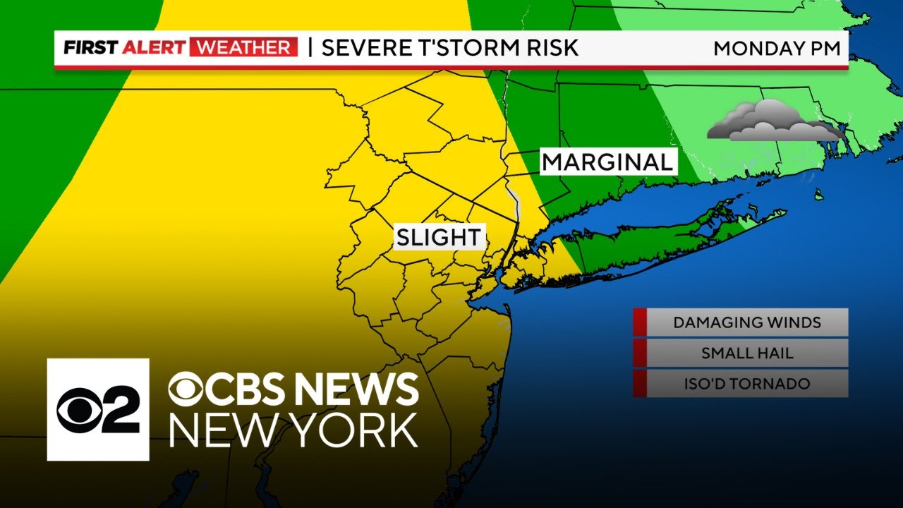 First Alert Weather: Tracking severe thunderstorms for Memorial Day ...