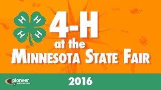 4-H at the Minnesota State Fair: 2016