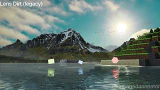 Compositing test 8.5.26 by @UncagedAnimatorOfficial Minecraft blender render.