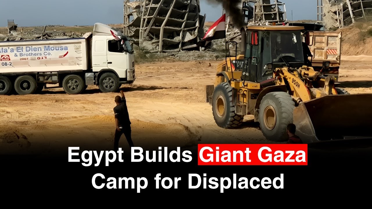 СРОЧНО: Египетский комитет строит новый лагерь для перемещенных лиц из Газы