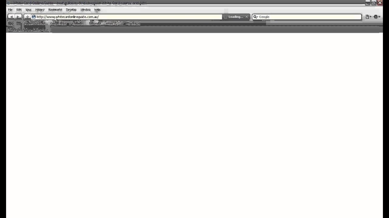 cheapest white card course in Brisbane, Queensland