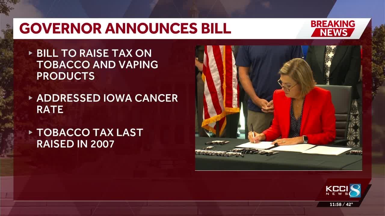 raise taxes on tobacco State of Cancer: Reynolds proposes bill to increase tobacco taxes