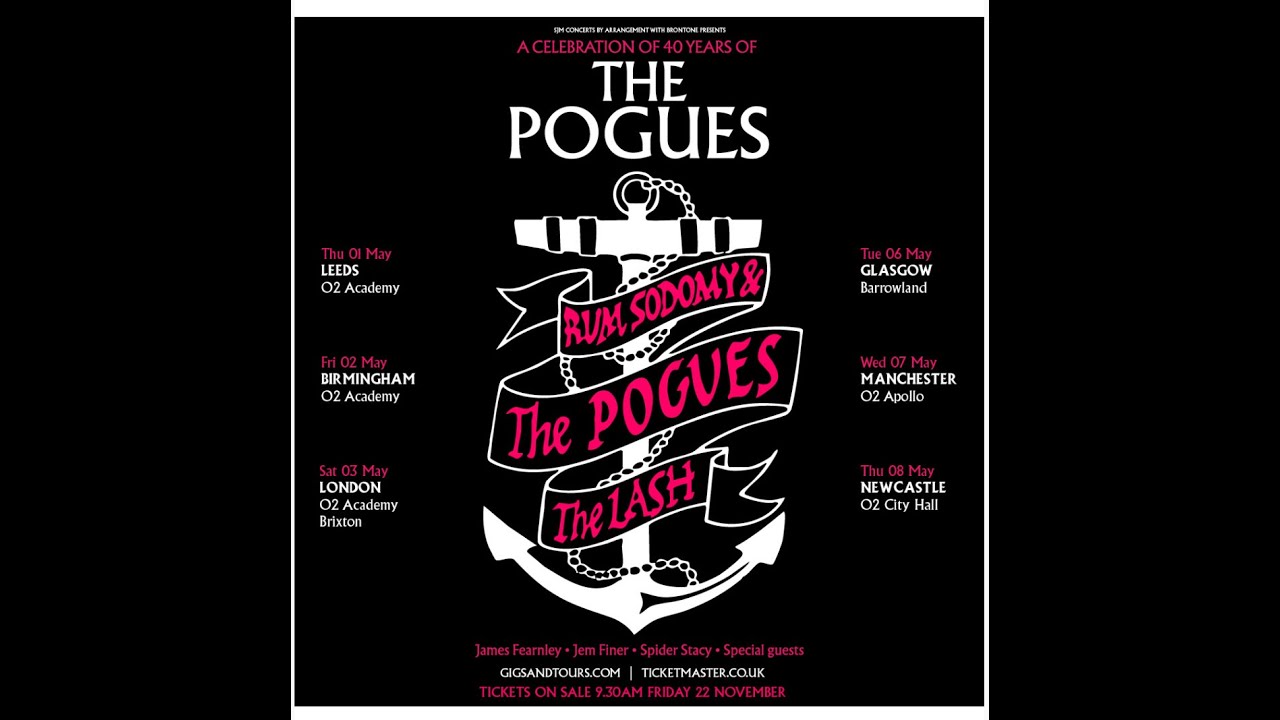 The Pogues - O2 Academy Leeds - 01/05/25 (Full Show) 4k