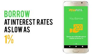 PesaPata - Revolutionizing Mobile Borrowing & Lending! screenshot 1