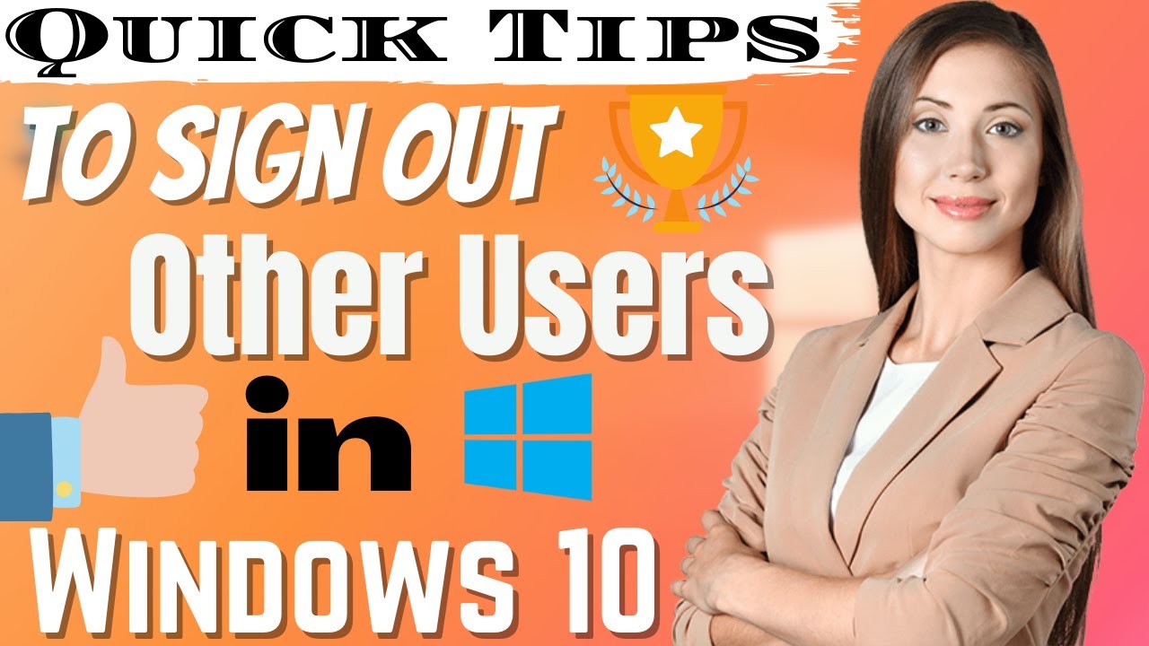 log off other users windows 10