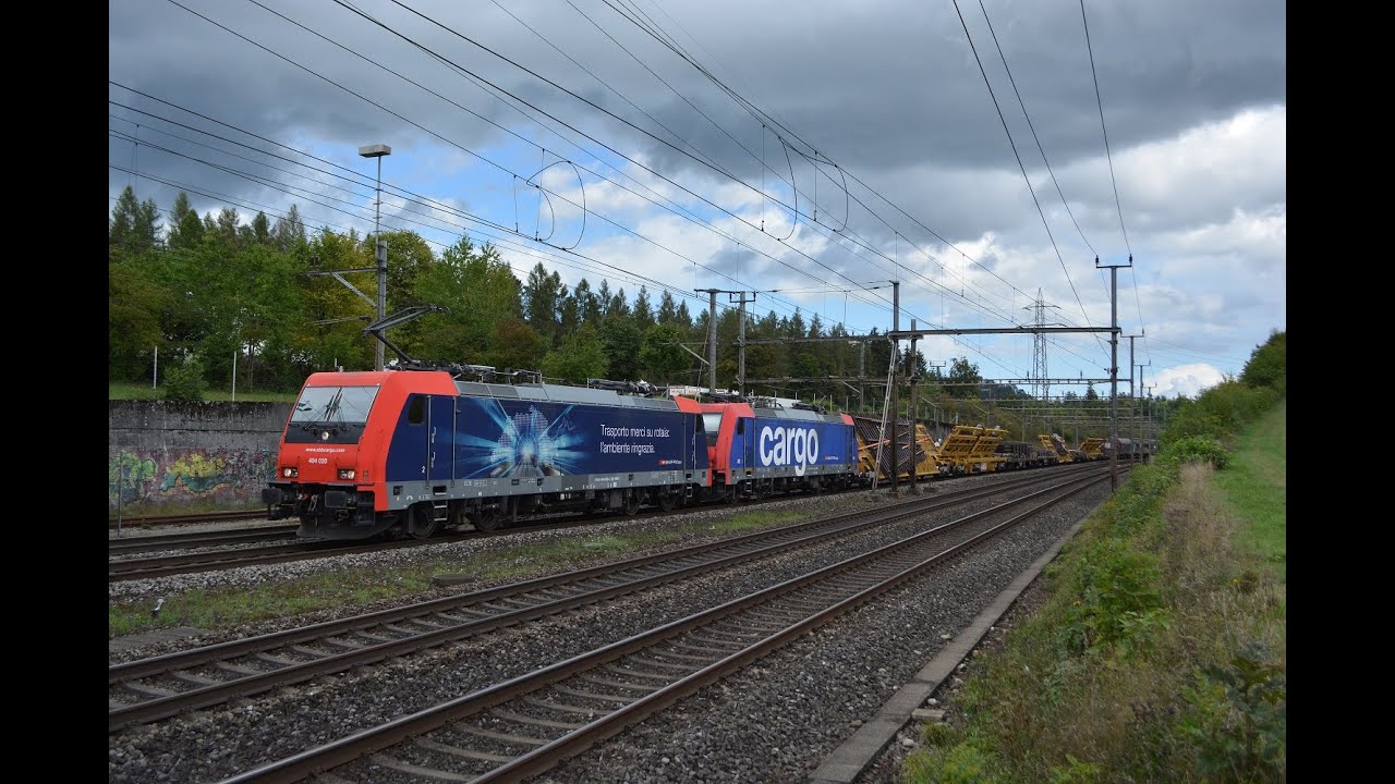 Bahnverkehr in Othmarsingen am 09.09.22 Teil 1 – 