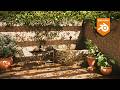 How to create a Summer Courtyard Environment in Blender 3D