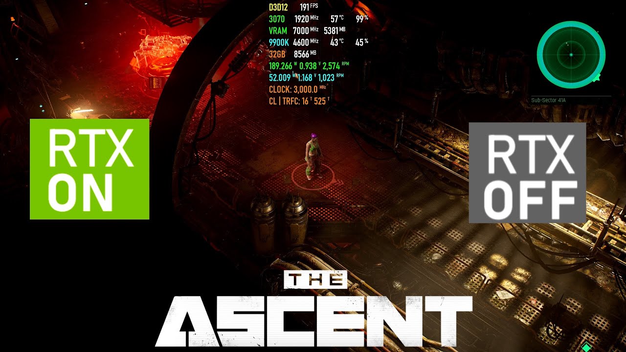 The Ascent: Ray Tracing On vs Off - YouTube