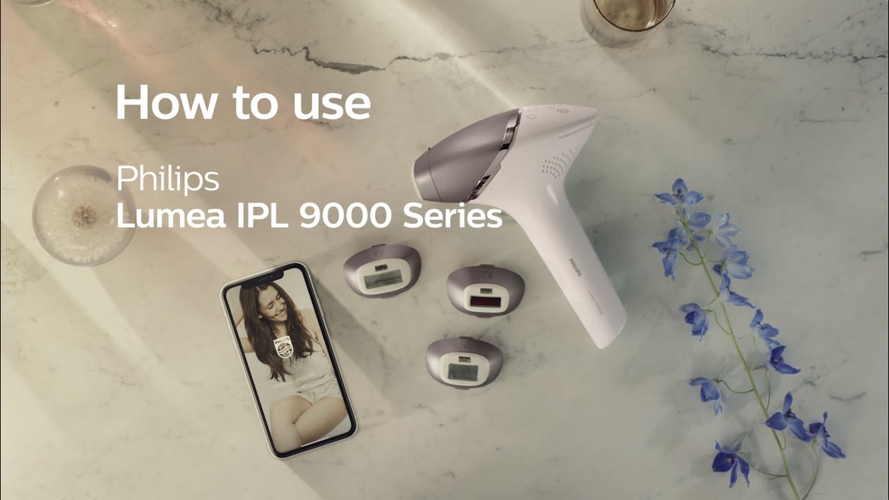 Philips Lumea IPL Cordless Hair Removal 9000 Series with 3 attachments for  Face, Bikini and Underarms and SenseIQ Technology, New 2021 Edition -  BRI955/00 : : Health & Personal Care