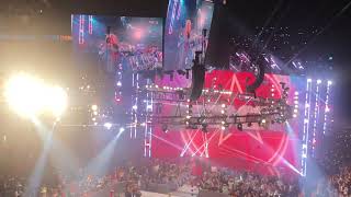 Roman Reigns \& The Usos vs Edge, Rey \& Dominik Mysterio - SmackDown Live entrances July 16th, 2021