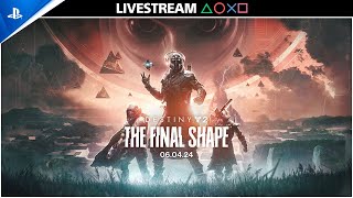 STREAM - Destiny 2 - Final Shape