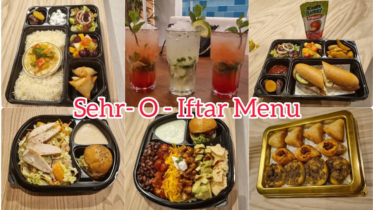 Sehr - O - Iftar Menu By express | Sone fari