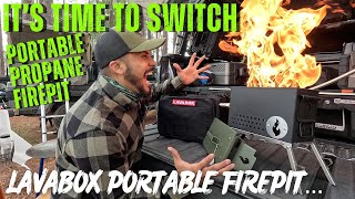 New LavaBox FirePit Ammo Can | Best Smokeless Propane FirePit