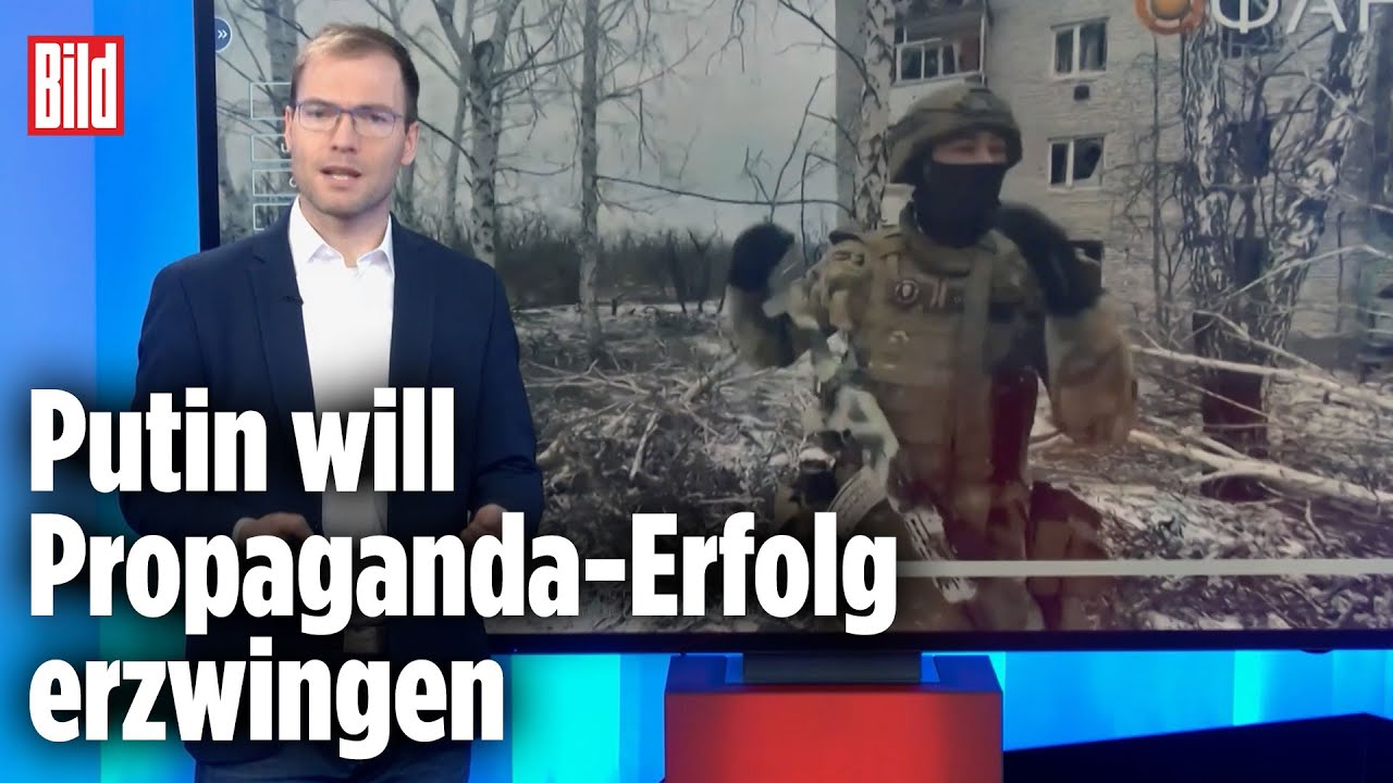Ukraine-Krieg: Nächste Großstadt vor dem Fall? | BILD-Lagezentrum - YouTube