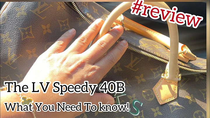 Louis Vuitton Speedy 40 Bandolier Review