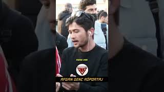 Afgan Sığınmacının Konuşması Resimi