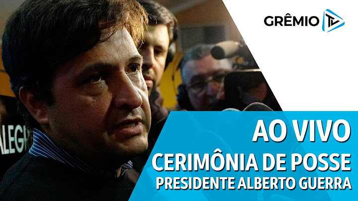 AO VIVO | Cerimônia de Posse do novo Conselho de Administração do Grêmio