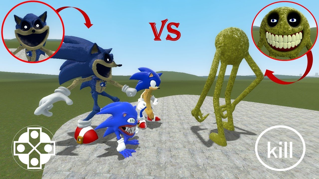 MONSTER SONICS vs BIG INNYUME 💥 Epic Gmod Battle!