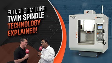 Twin Spindle Machine Doubles the Productivity | Phillips Machine Tools | PDV 430 T | PDV 330 T