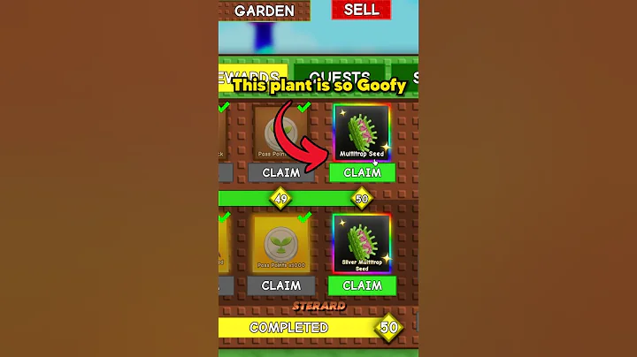 This plant is so Goofy #growagarden #roblox
