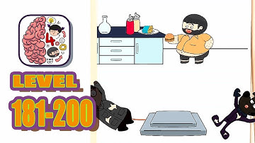 🧠Brain Test 4✔️Tricky Friends🤣Level 181-200| Gameplay🧐