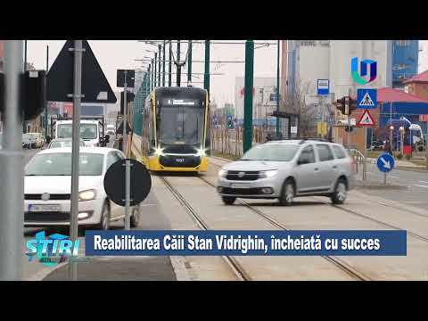 Reabilitarea Căii Stan Vidrighin, încheiată cu succes