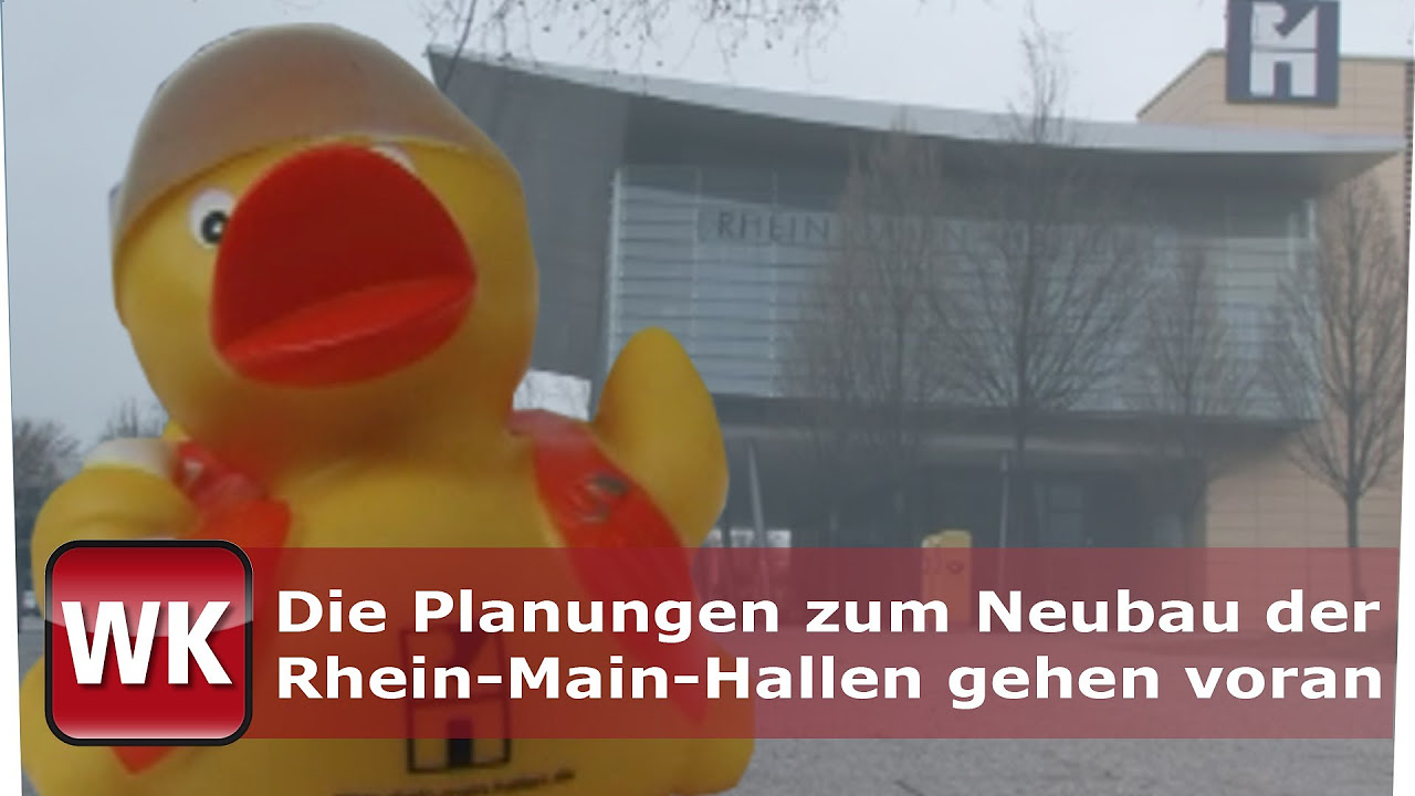 New Die Planungen zum Neubau der Rhein-Main-Hallen gehen voran