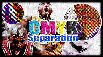 CMYK Color Separation Process 45 Angle