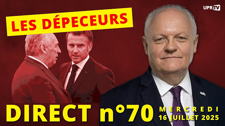 François Asselineau répond à vos questions en direct n°70