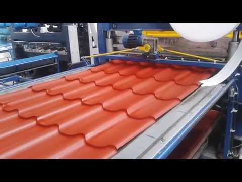 BUD-MASZ Line to roofing sheet profile D20_V=12,8m/min