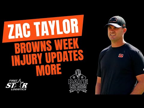 Zac taylor | cleveland browns - injury updates and more