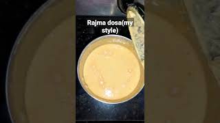 Rajma dosa( my style)(breakfast special)