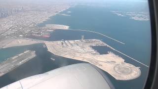 DXB HD Great Views Qatar Airways 777-300ER Take-Off Dubai International Airport Boeing UAE