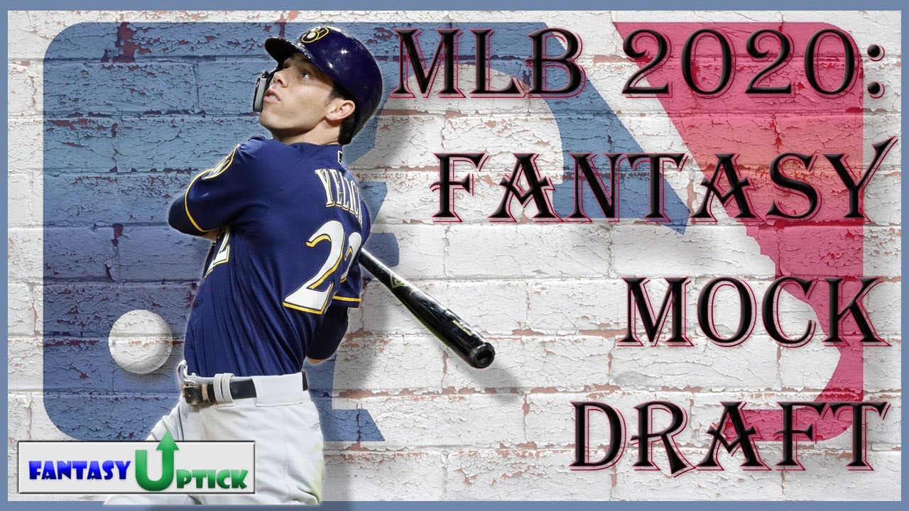 Fantasy Baseball 2020 Yahoo Mock Draft YouTube